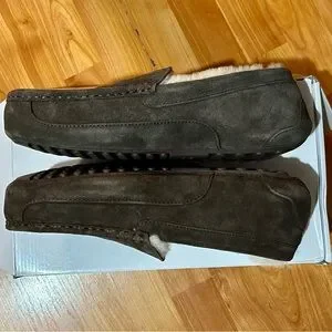 NIB EZ Feet Men\'s Indoor Outdoor Shearling Slip-On Moccasins Slipper- 12W ez feet | Shoes | Nib Ez Feet Mens Indoor Outdoor Shearling  main image 4